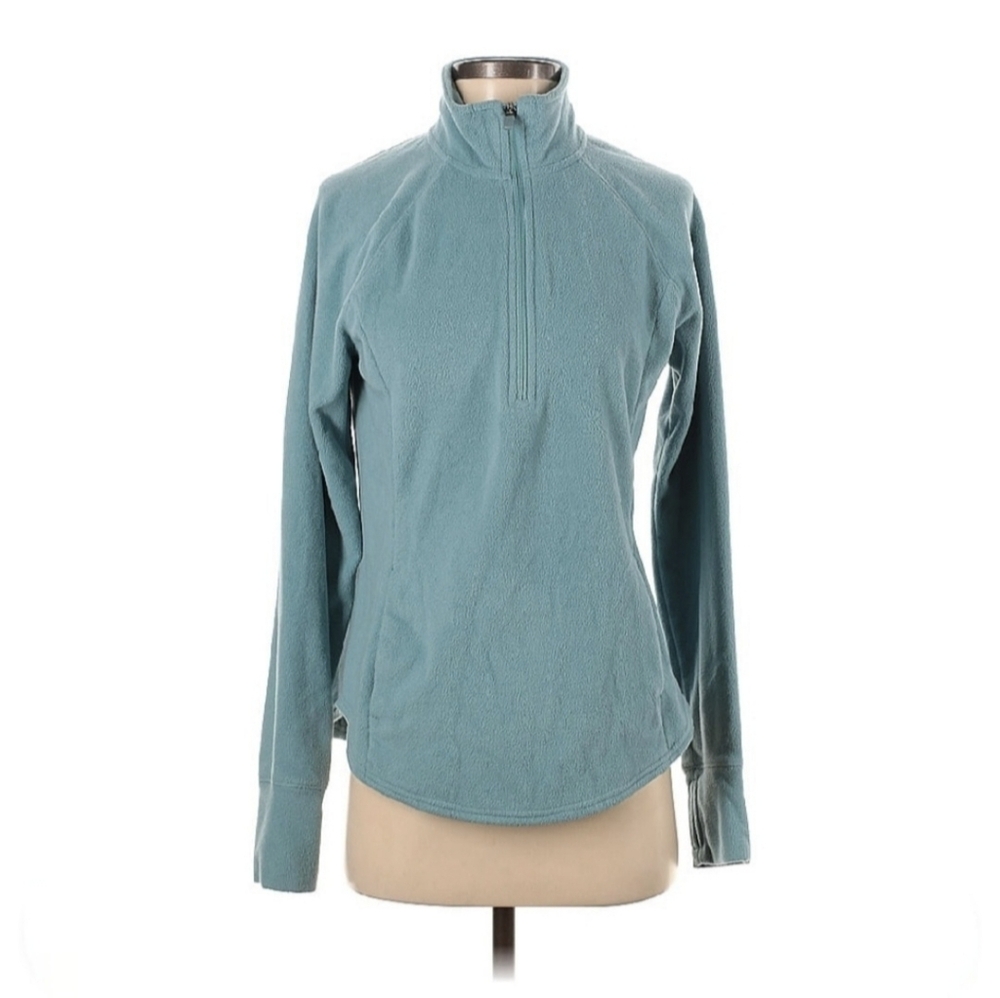 Women's Teal Pullover Fleece